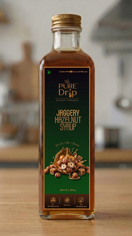 Jaggery Hazelnut Syrup